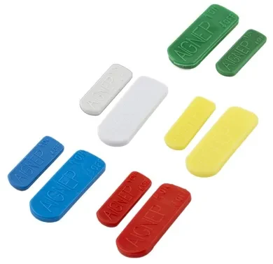 PLAQUETA COLOREADA