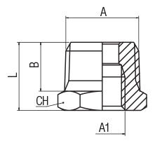 RÉDUCTION MÂLE CONIQUE / FEMELLE CYLINDRIQUE