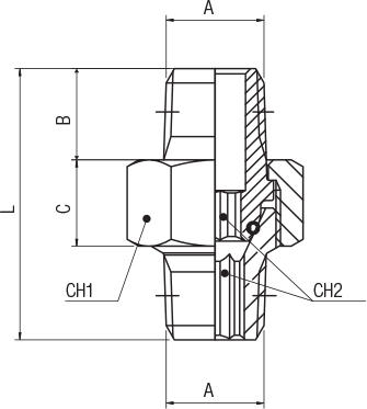 NIPPLO CONICO ORIENTABILE (3 PEZZI)