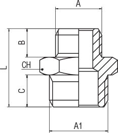 REDUCING NIPPLE (PARALLEL)