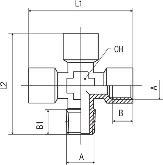 MALE-FEMALE EQUAL CROSS