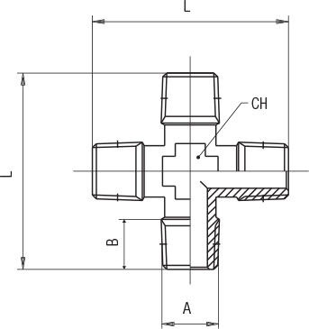 MALE EQUAL CROSS