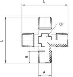 MALE EQUAL CROSS