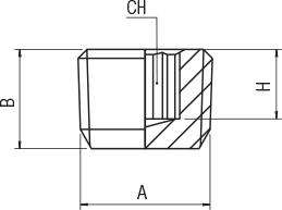 MALE PLUG (TAPER)