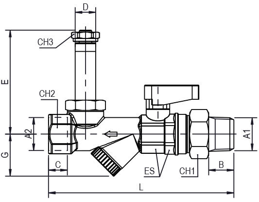 CONDENSED DRAIN VALVE - NPTF