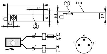 MAGNETISCHE SENSOREN DSH - REED