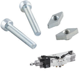 KIT MONTAGGIO VALVOLA SU CILINDRO SERIE X