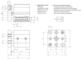 BFA - DOUBLE ACTING MAGNETIC ANTIROTATION - Bore from 32 to 100