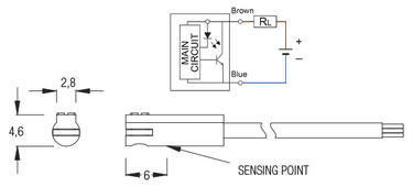 SENSORE MAGNETICO DC - PNP