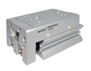 CILINDRO DOPPIO EFFETTO MAGNETICO CON TAVOLA DI SCORRIMENTO - Diam. da 6 a 25