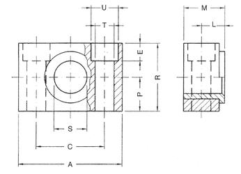 SUPPORT FOR INTERMEDIATE HINGE - STEEL