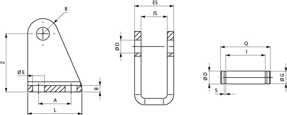 CLEVIS BRACKET