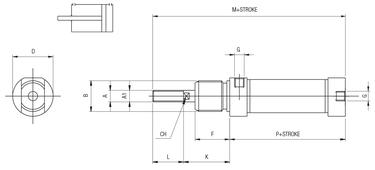 DOPPIO EFFETTO MAGNETICO TESTATA TRONCA ALIMENTAZIONE IN ASSE