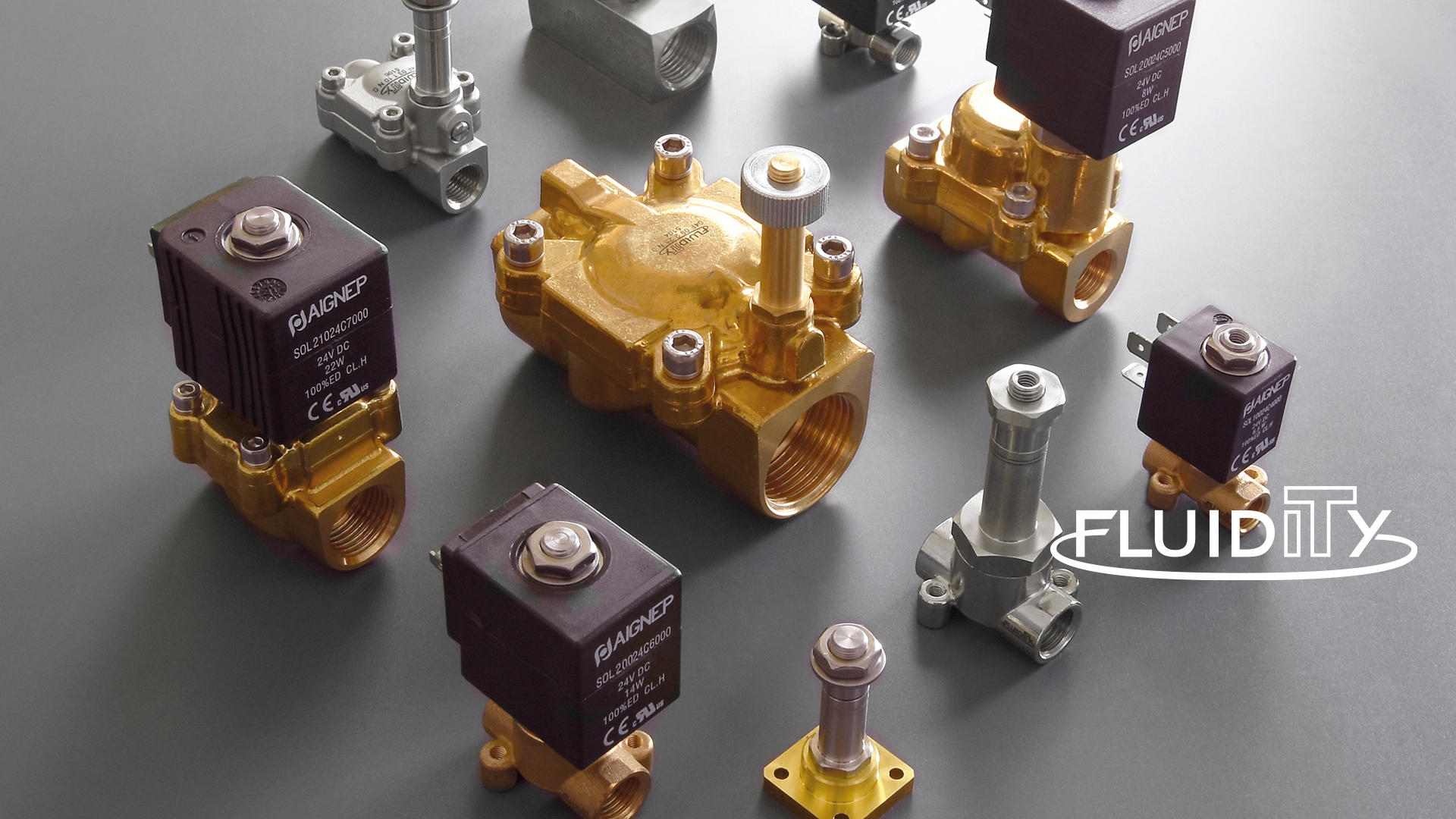 Fluid Solenoid Valves "FLUIDITY"