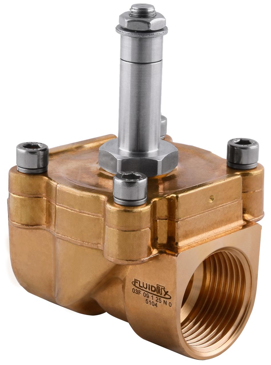 SERVO-ASSISTED SOLENOID VALVES