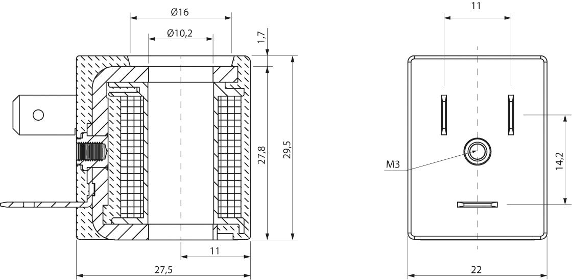 Ø OPERADOR 10 mm - TALLA 22 mm
