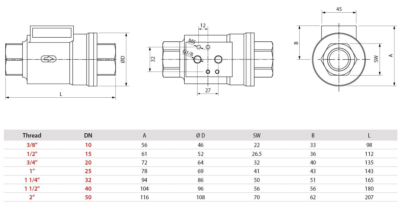 COAXIAL VALVE