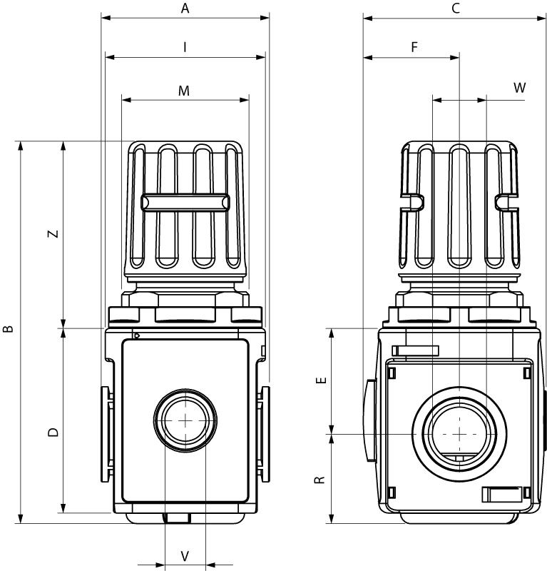 FRONT REGULATOR