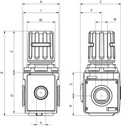 FRONT REGULATOR