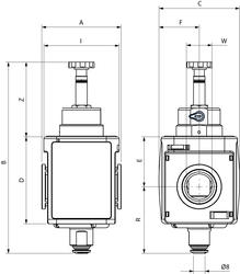 VÁLVULA DE DESPRESSURIZAÇÃO ELETROPNEUMÁTICA