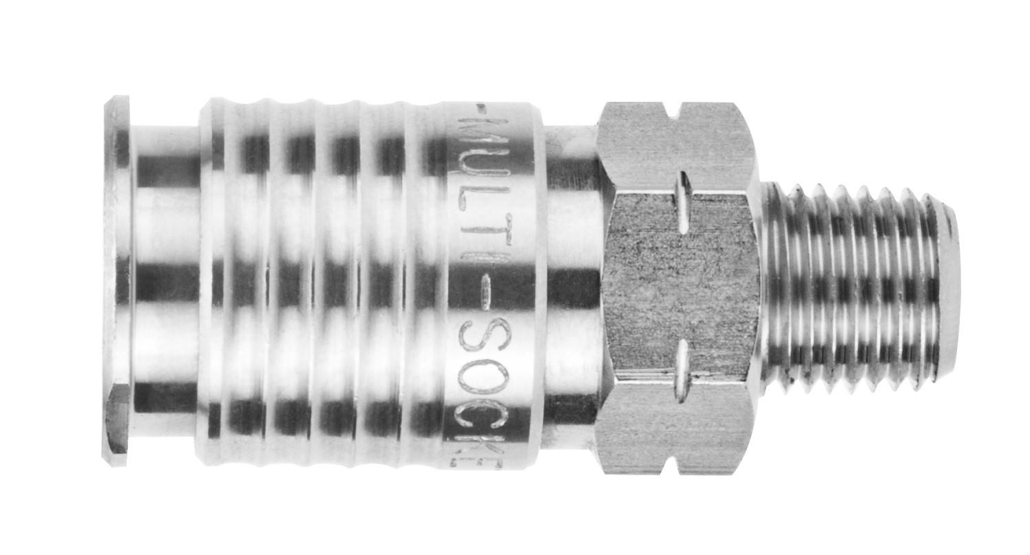 1/4" MALE NPTF - 316L (STAINLESS)