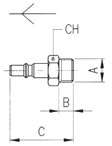 MALE PLUG