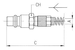 COMPRESSION PLUG WITH SPRING