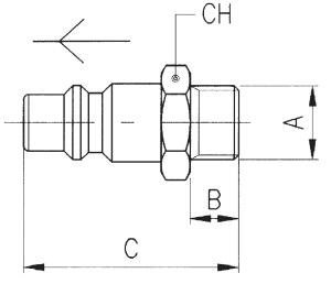 MALE PLUG