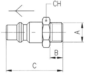 MALE PLUG