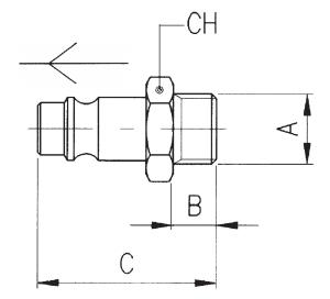 MALE PLUG