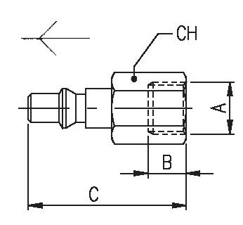 PLUG WITH GRADUAL EXHAUST