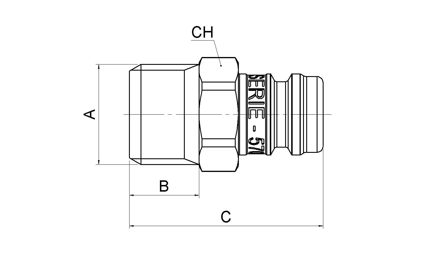 EMBOUT MÂLE "PRÉ-COATING"