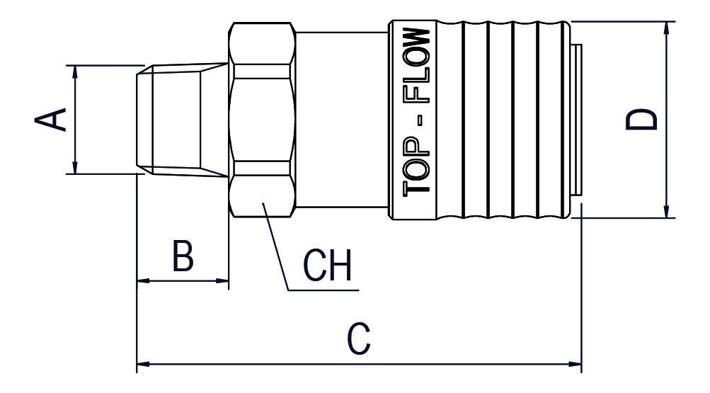 MALE TAPER SOCKET