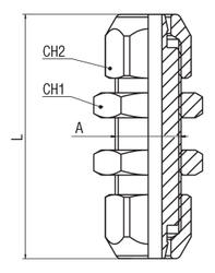 RACCORD TRAVERSÉ DE CLOISON