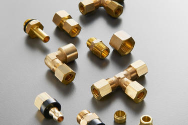 AIGNEP – SERIES 10740  BRASS OLIVE of compression fittings
