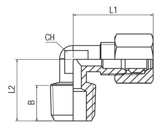 ELBOW MALE ADAPTOR