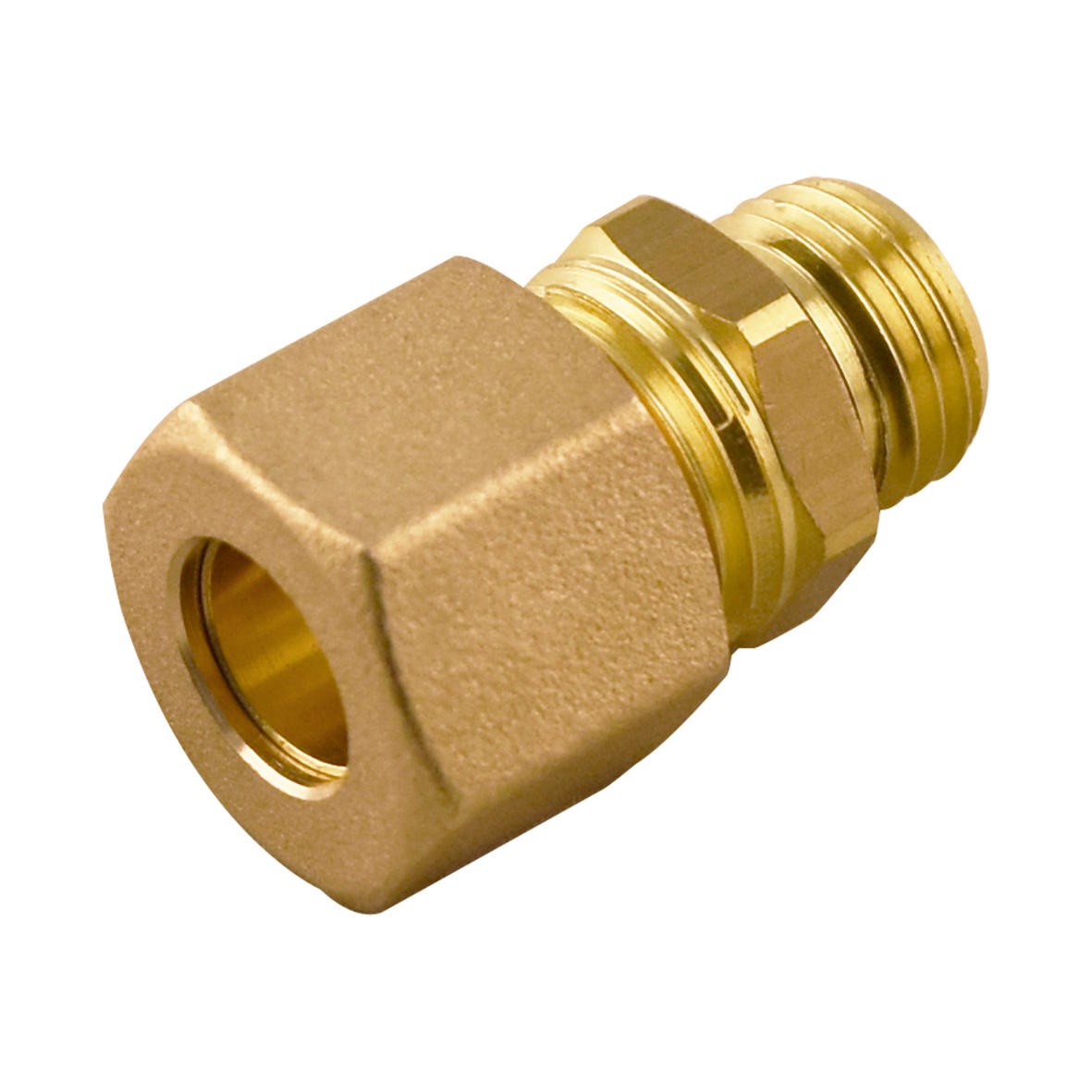 RACCORD DROIT AVEC JOINT TORIQUE MALE CYLINDRIQUE
