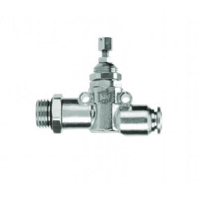 INLINE NEEDLE VALVE X TUBE - SWIFTFIT - MANUAL REGULATION