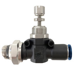 MALE SWIFTFIT - TUBE IN-LINE FLOW CONTROL (BI-DIRECTIONAL FLOW) - MANUAL REGULATION