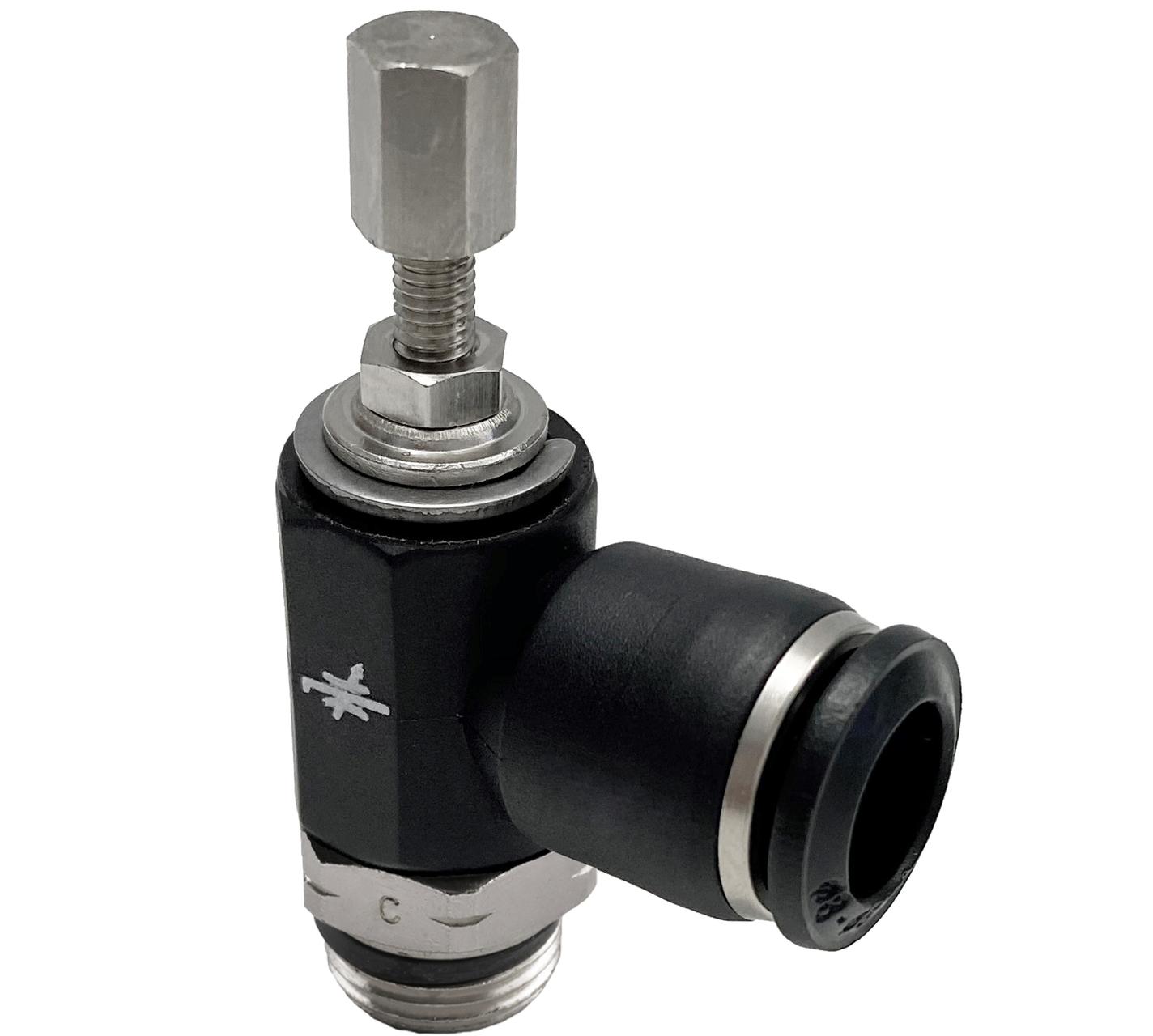 METRIC TUBE NEEDLE VALVE - SWIFTFIT - MANUAL REGULATION
