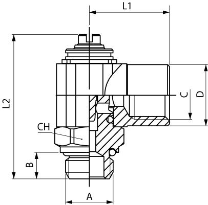TORNILLO REGULADOR BIDIRECCIONAL - CW510L