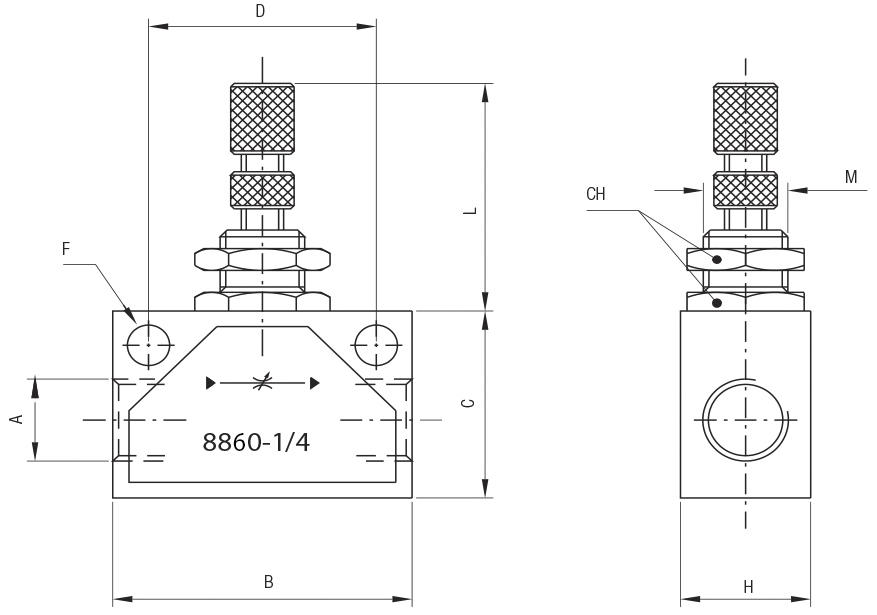Bl-DIRECTIONAL FLOW REGULATOR