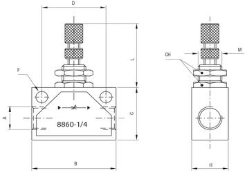 Bl-DIRECTIONAL FLOW REGULATOR