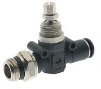 MALE “UNIVERSAL SHORT” - TUBE IN-LINE FLOW CONTROL (BI-DIRECTIONAL FLOW)