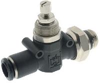MALE “UNIVERSAL SHORT”- TUBE IN-LINE FLOW CONTROL (CONTROLLED FLOW IN)