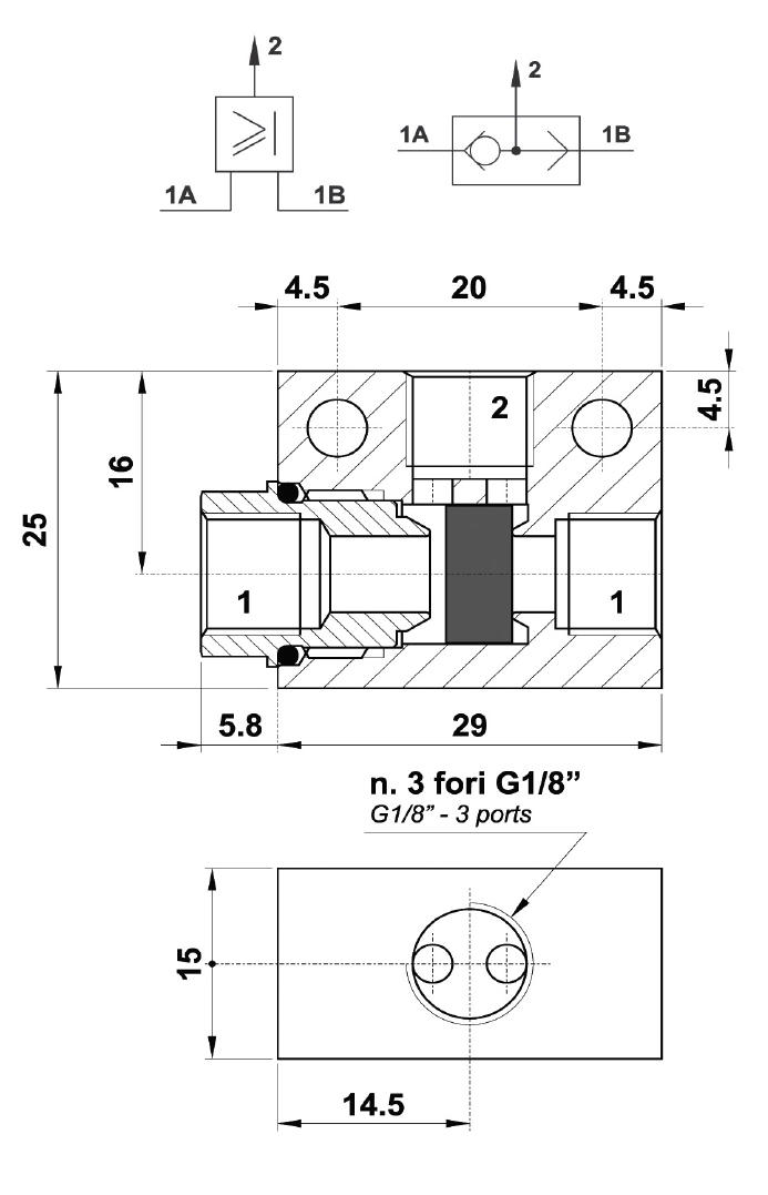 IN-LINE “OR” LOGIC ELEMENT