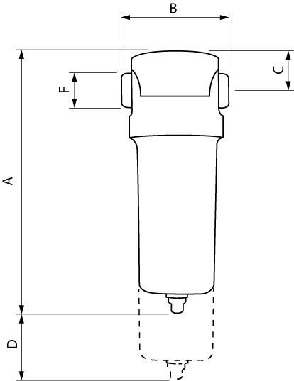 FILTRO MICROFINO 0,01 μm