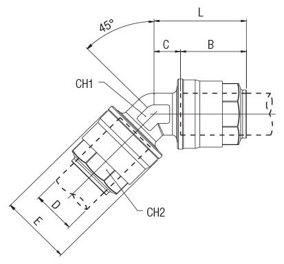 135° CONNECTOR