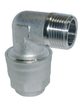 ELBOW CONNECTOR MALE-TUBE
