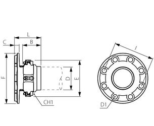 TUBO BRIDA ANSI 150-LB ANSI 150-LB